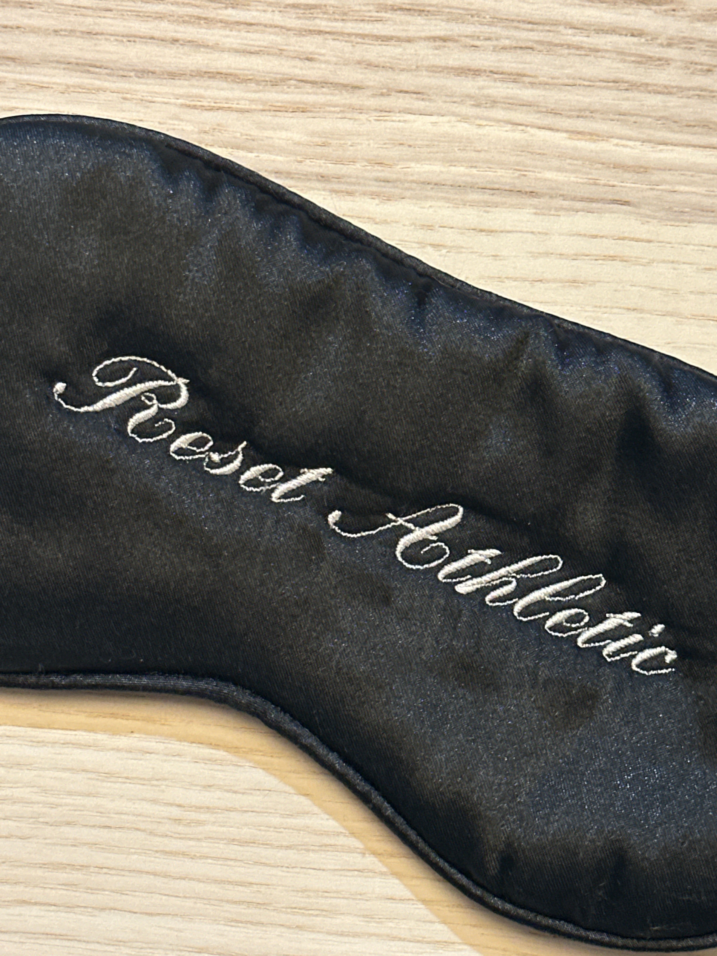 Reset Silk Eye Mask - Onyx