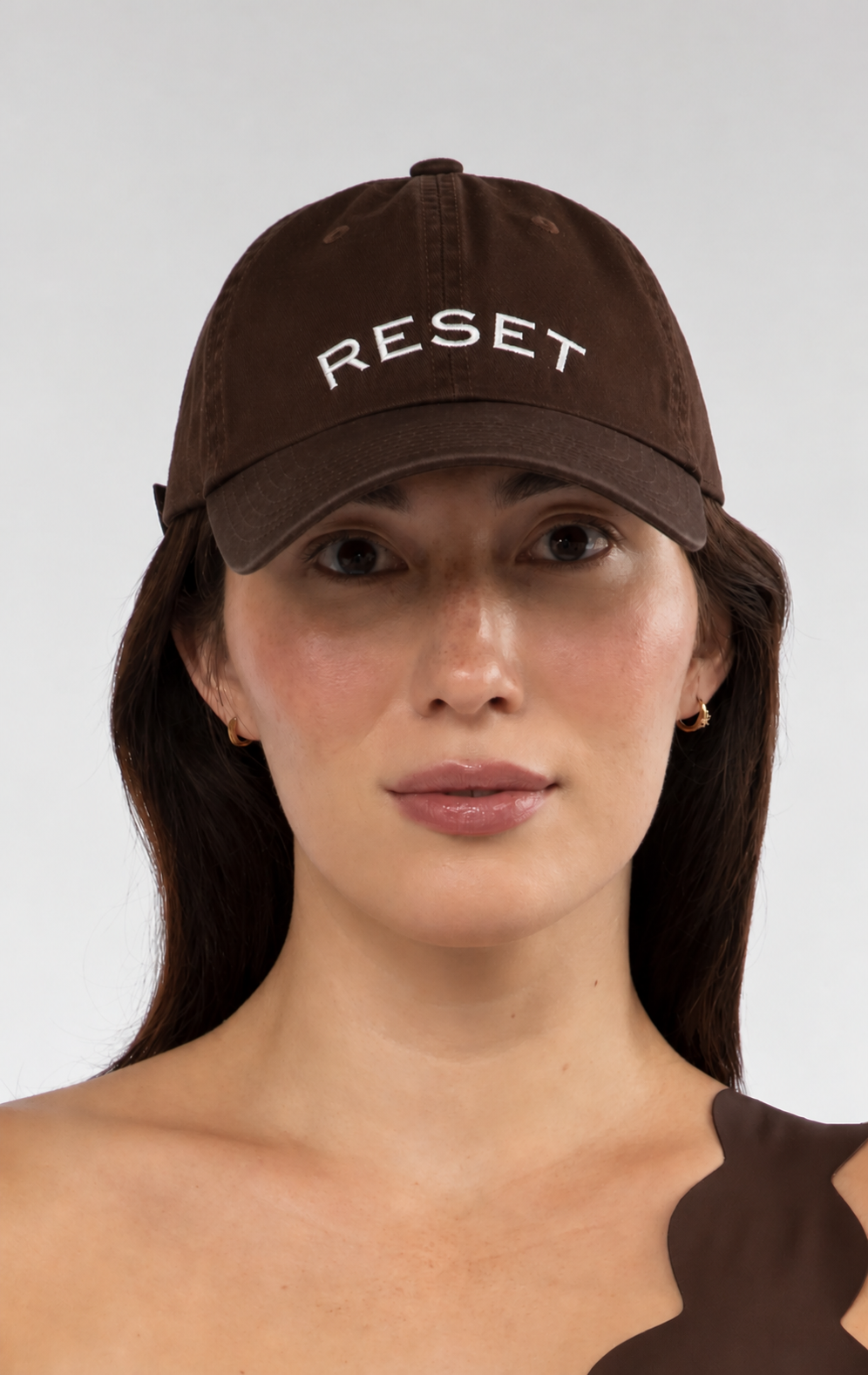 Reset Dad Hat - Chocolate