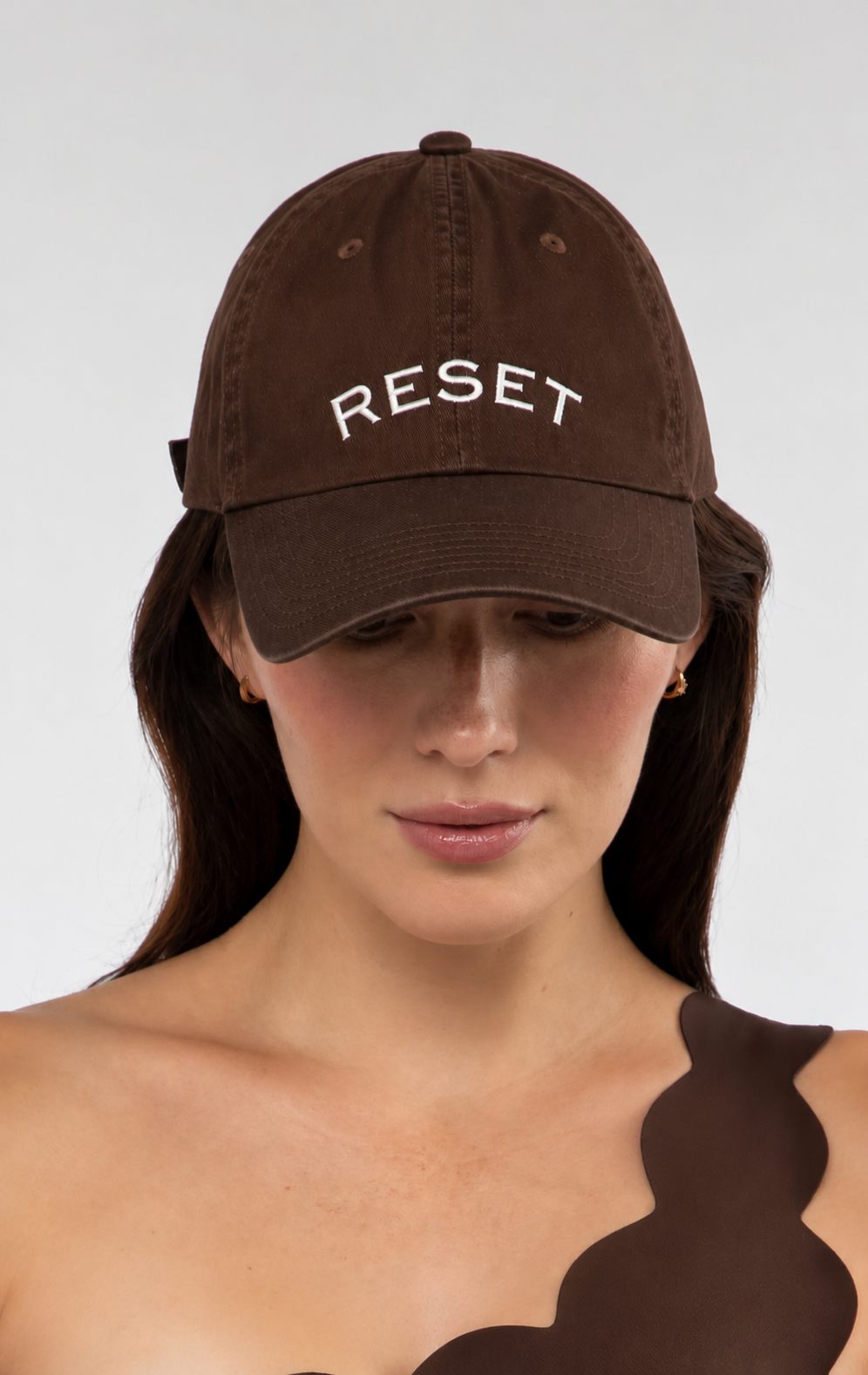 Reset Dad Hat - Chocolate