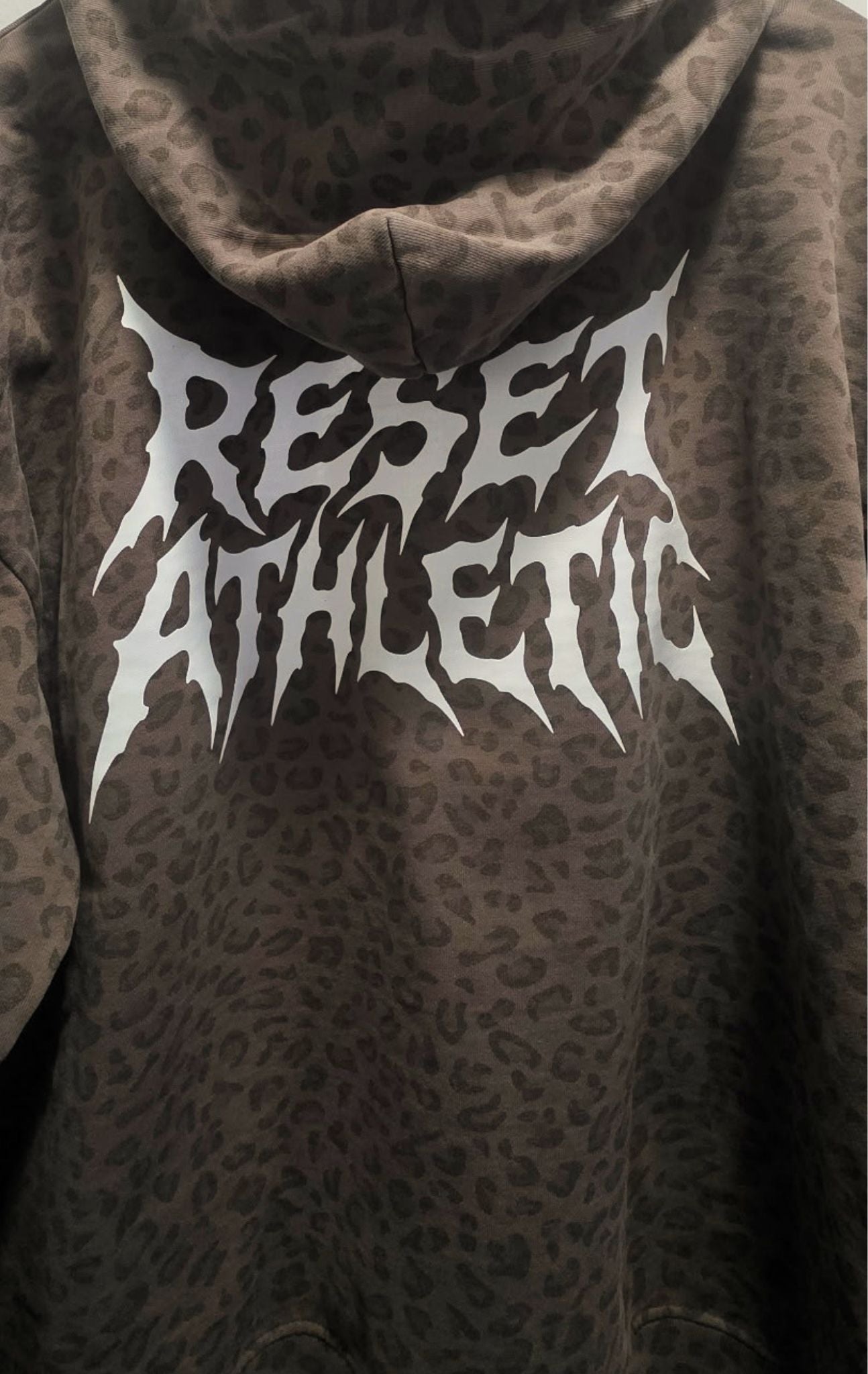 Reset Band Hoodie Sweatshirt - Leopard