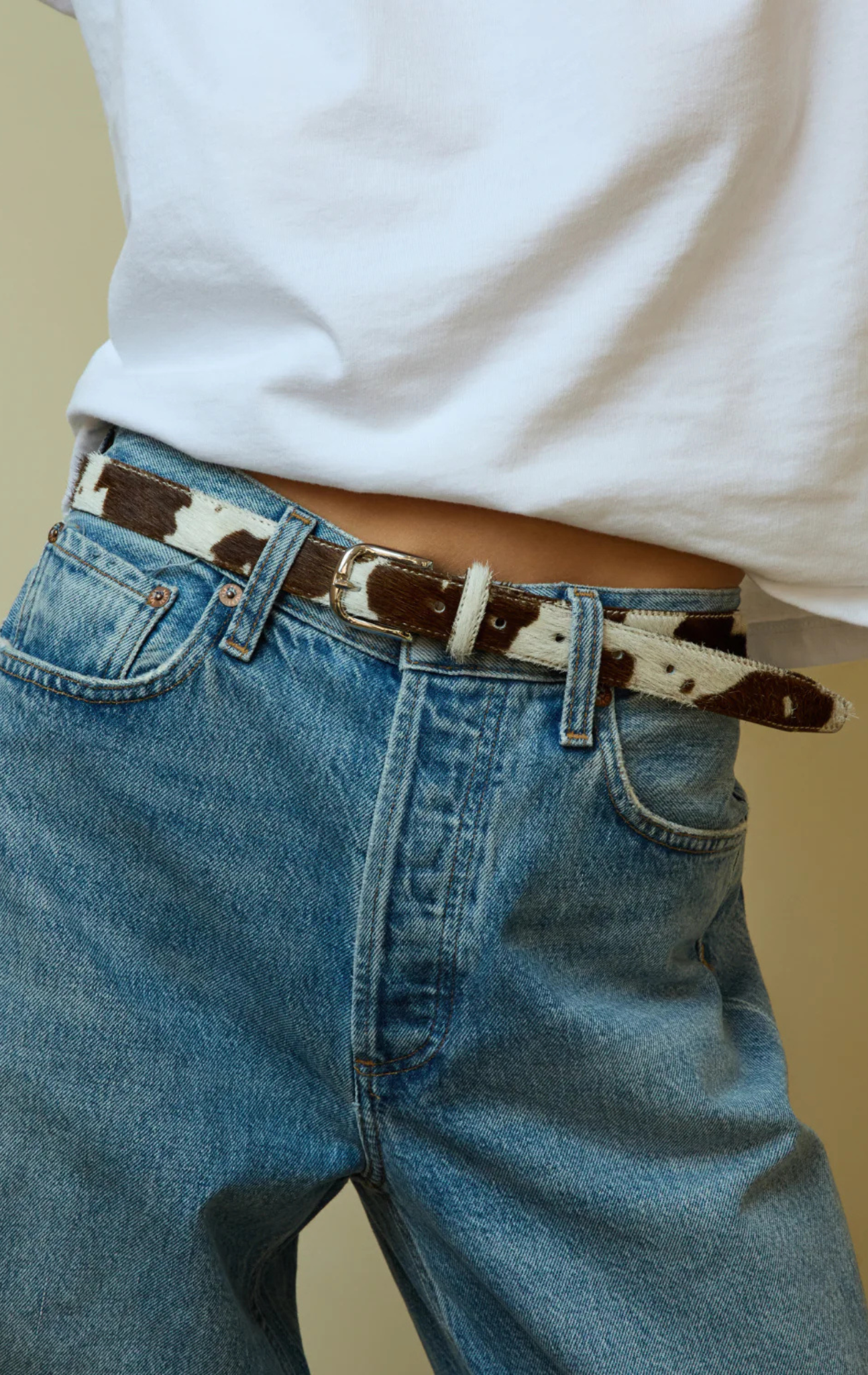 No. 14 Belt Cow/Silver