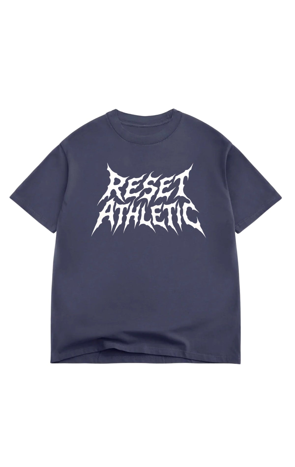 Reset Band Tee - Navy