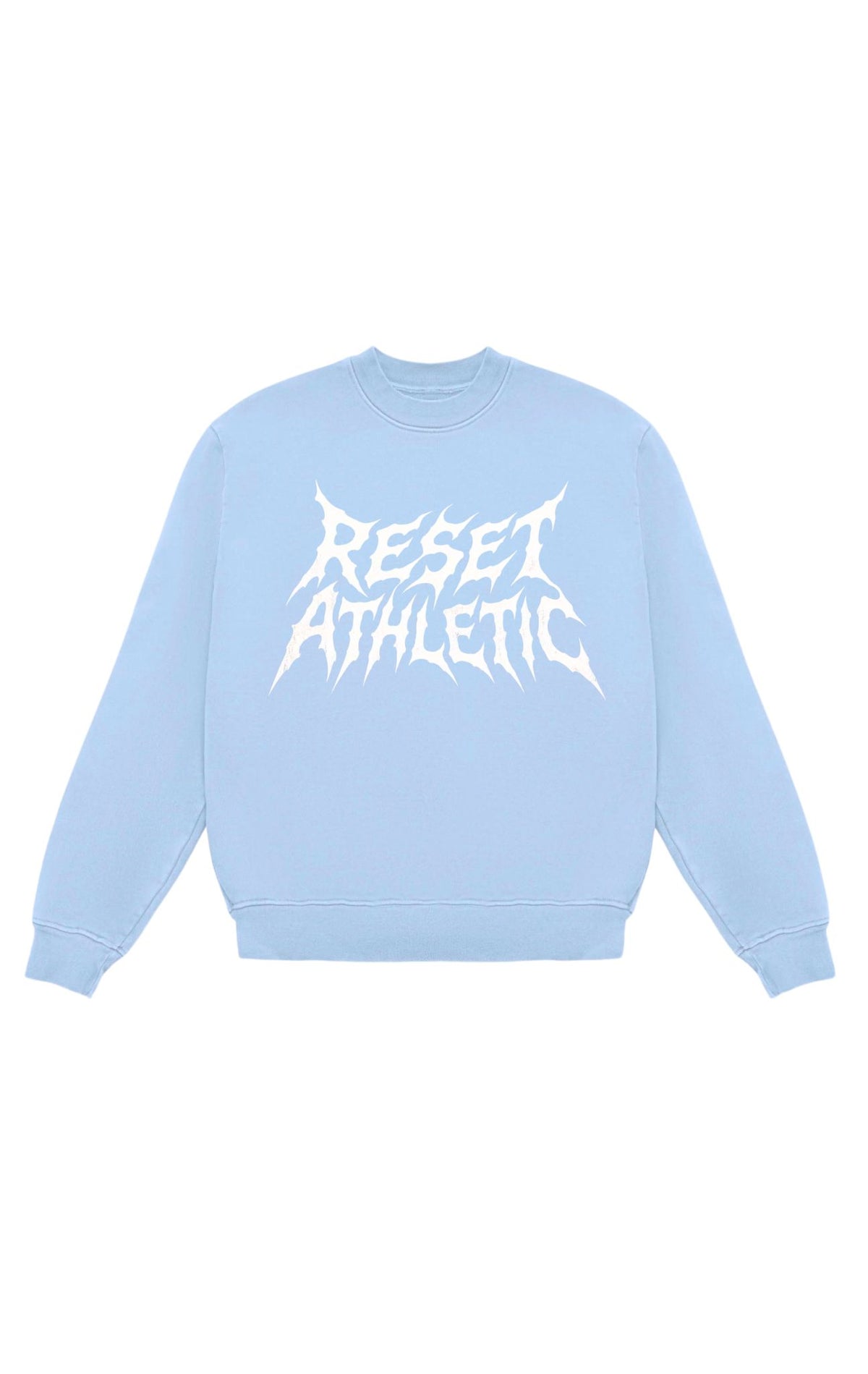 Reset Band Crewneck Sweatshirt - Cloud