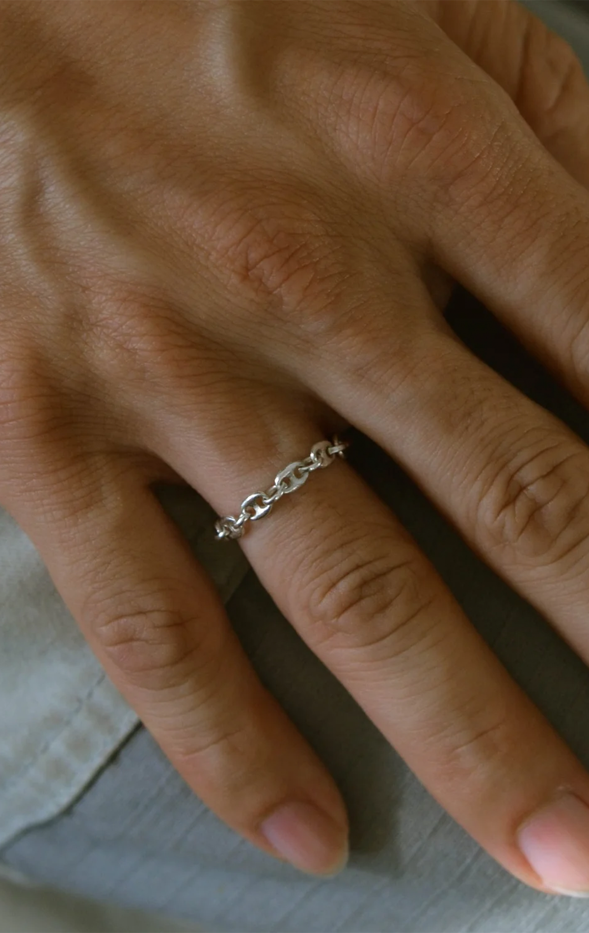Baby Chain Link Ring