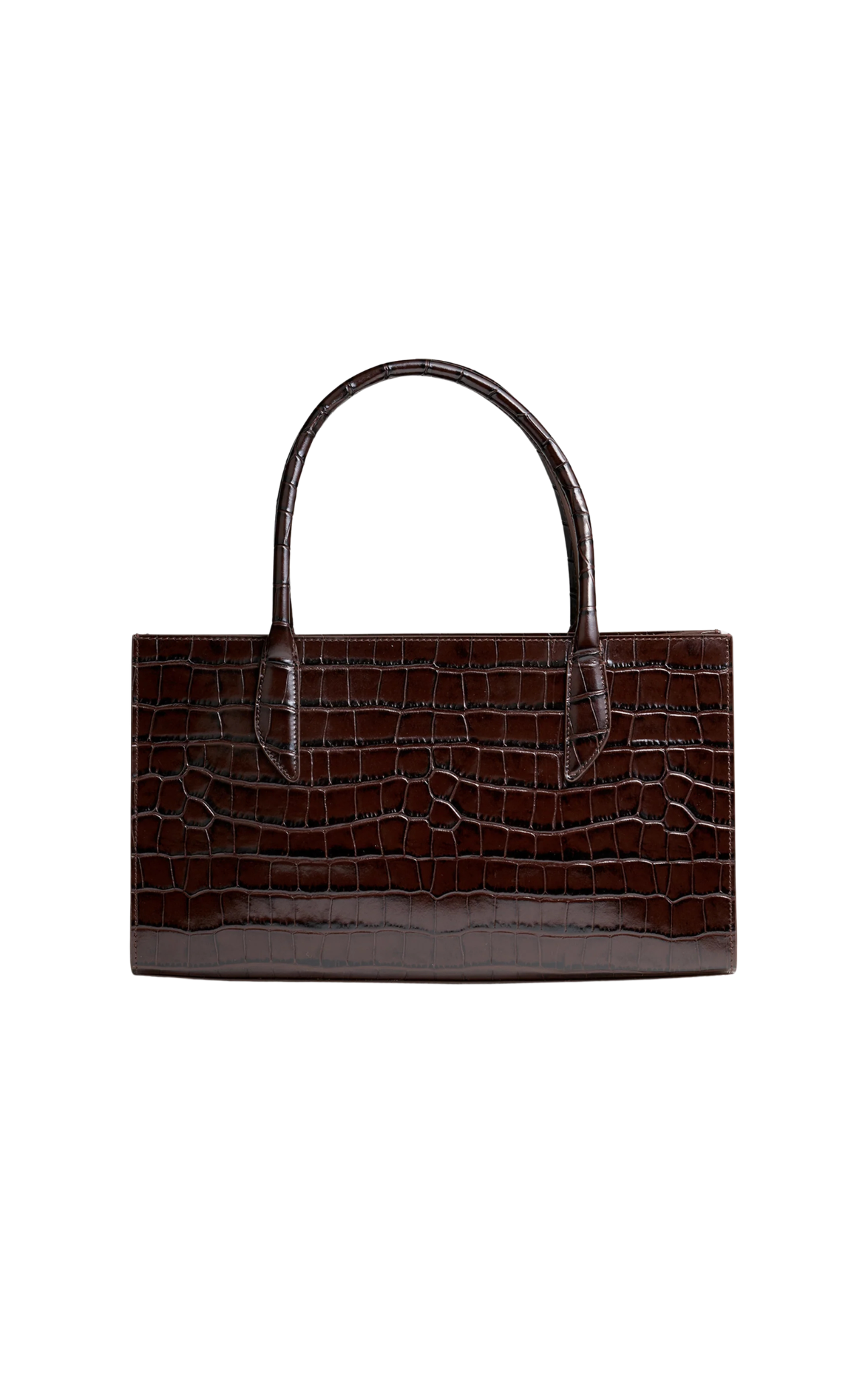Vittoria Everyday Bag in Espresso/Croc
